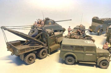 1:76 - Véhicule militaire miniature (11) - Modèles, Nieuw