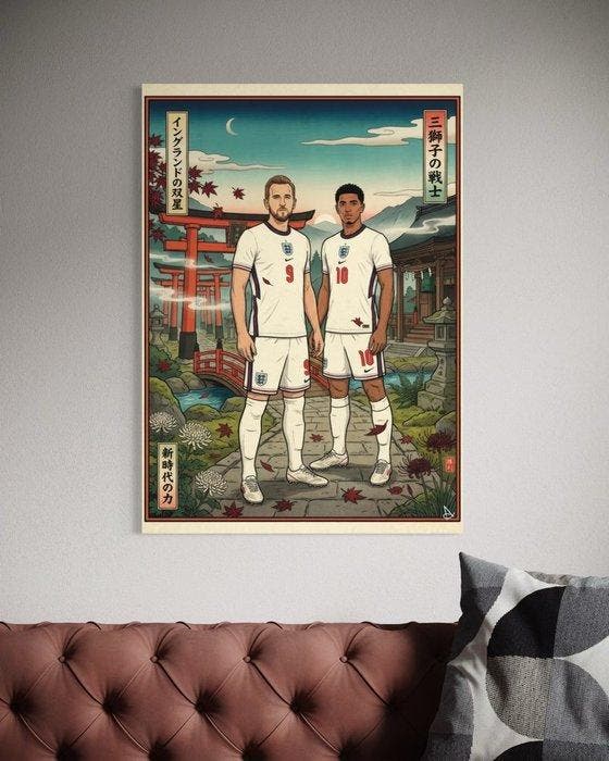 ANDSAL - Kane & Bellingham England - Ukiyo-e World Cup, Collections, Collections Autre