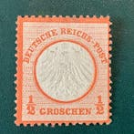 Duitse Rijk 1872 - 1/2 Groschen klein Brutschield, Gestempeld