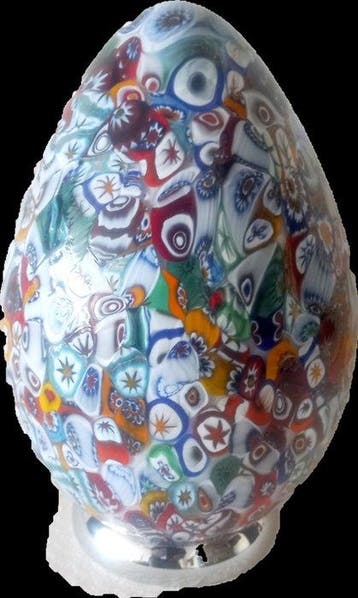 murano - Lampe de table - Verre - À lœuf