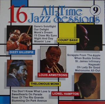 Various - 16 All-Time Jazz Sessions 9, Verzenden, Gebruikt