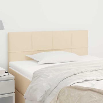 Hoofdbord creme 80cm | -40% Retour deal | Sla je slag, Verstelbaar, Verzenden, Klassiek, Zo goed als nieuw