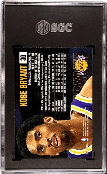 1999/00 Skybox Skybox Dominion Kobe Bryant 30 Graded card -, Verzamelen, Nieuw