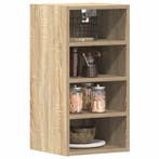 vidaXL Bovenkast Riga 30x29,5x60 cm bewerkt hout sonoma, Huis en Inrichting, Verzenden, Nieuw