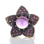 Zonder minimumprijs - Ring - 12 kt. Zilver, Roségoud, Nieuw