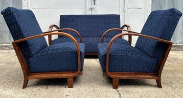 Debrecen Furniture Company, 1930s - Living room set -
