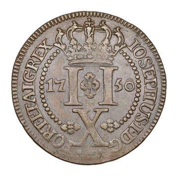 Portugal, Madeira. D. José I (1750-1777). X Reis 1750 -