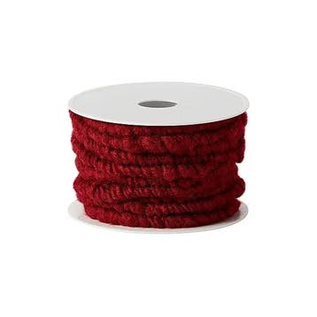 Wolkoord Wolkordel Burgundy 7 mm 20 meter, Hobby en Vrije tijd, Nieuw