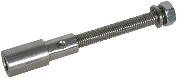 Dehn Adaptateur fileté M10 L130mm Acier Inoxydable Avec, Bricolage & Construction, Électricité & Câbles, Envoi