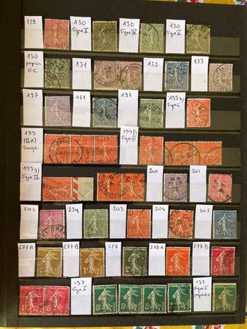 Frankrijk 1902/1967 - Verzamelpostzegels - Yvert et Tellier, Timbres & Monnaies, Timbres | Europe | France