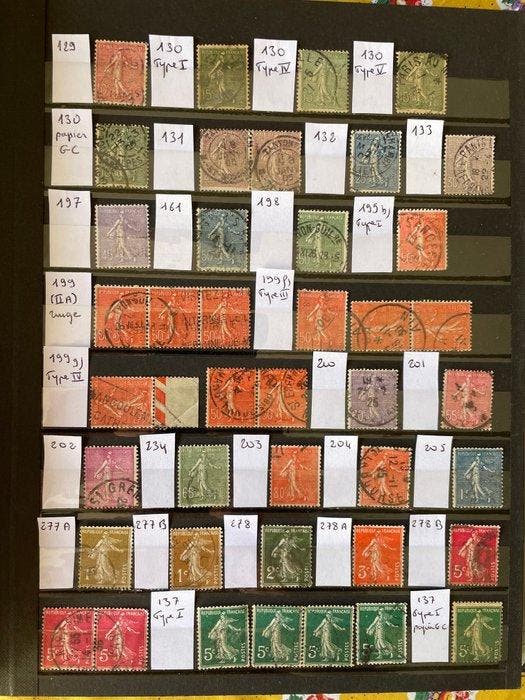 Frankrijk 1902/1967 - Verzamelpostzegels - Yvert et Tellier, Timbres & Monnaies, Timbres | Europe | France