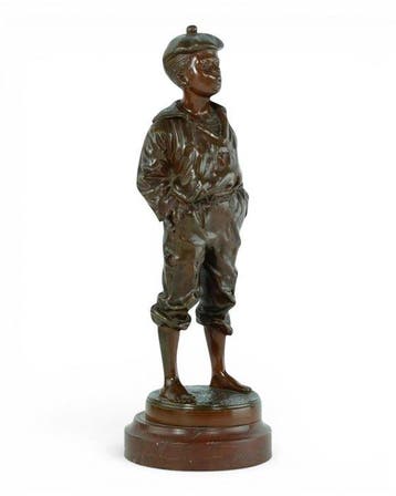 Vlaclav Szczeblewski - sculptuur, Mousse Siffleur - Antique