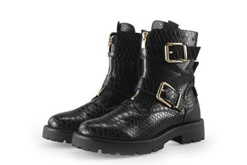 Poelman Biker boots in maat 38 Zwart, Verzenden, Overige typen