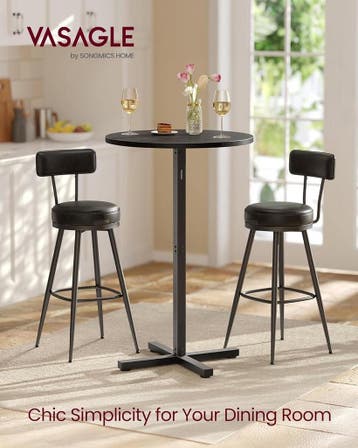 Bartafel - statafel - hoge tafel - metalen Frame - diameter, Verzenden, Nieuw