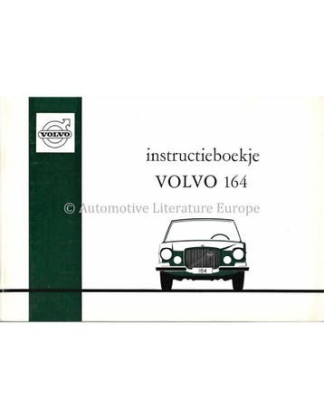 1971 VOLVO 164 INSTRUCTIEBOEKJE NEDERLANDS