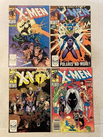 Uncanny X-Men (1963) 7 comics in range # 249 to 262. High, Livres