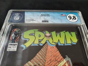 Spawn #35 - EGC 9.8 - Set Up - 1 Graded comic - EO - 1995