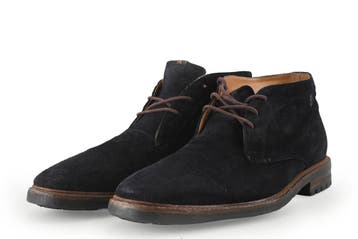 Floris van Bommel Veterboots in maat 41 Blauw, Kleding | Heren, Schoenen, Boots, Floris van Bommel, Zo goed als nieuw, Verzenden
