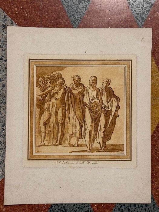 Baron Dominique, Vivant Denon (XVIII) - Sei apostoli che, Antiquités & Art, Antiquités | Autres Antiquités