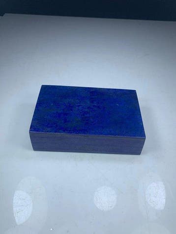Sieradendoos - lapis lazuli-mozaïek edelsteen sieradendoos, Verzamelen