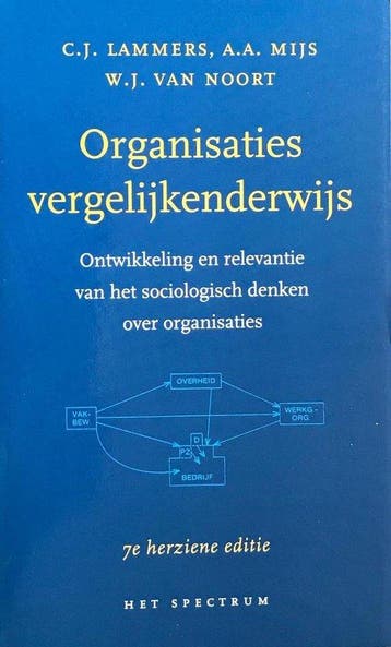ORGANISATIES VERGELIJKENDERWIJS (7E DR) - Lammers, Verzenden, Nieuw