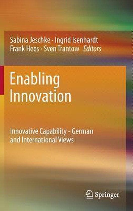 Enabling Innovation 9783642245022, Boeken, Taal | Engels, Gelezen, Verzenden