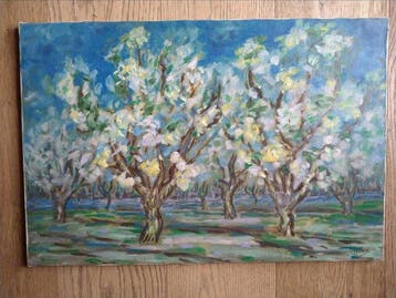 Lucien Lippens (XX) - Eerbetoon aan van Gogh, Antiek en Kunst