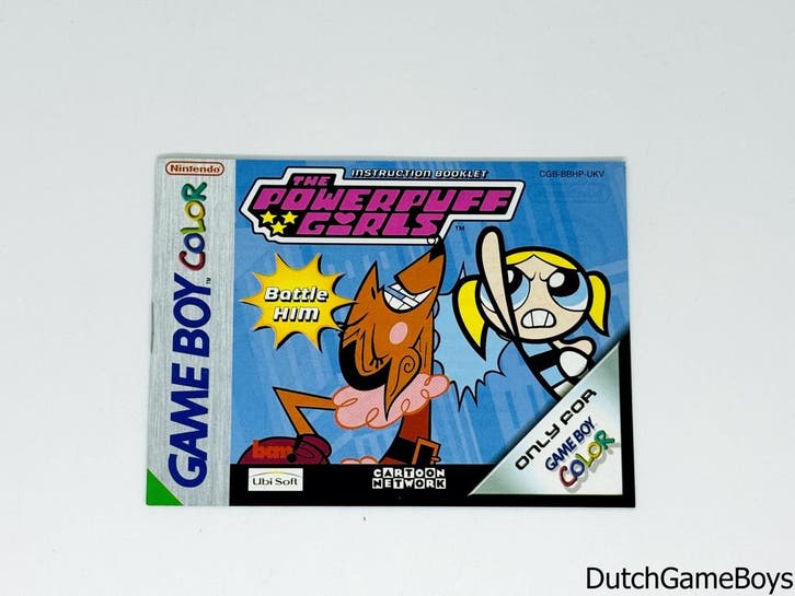 Gameboy Color - The Powerpuff Girls - Battle Him - UKV - Man, Games en Spelcomputers, Games | Nintendo Game Boy, Gebruikt, Verzenden