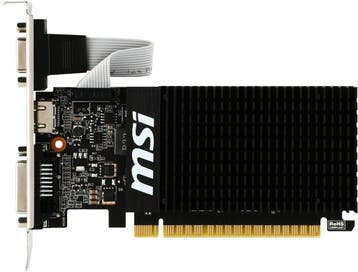 Videokaart GeForce GT 710 2GB Low Profile - MSI GT710 2GD..., Computers en Software, Videokaarten, Ophalen of Verzenden, Nieuw