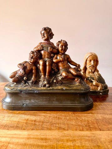 Jean Carli - Jean Carli - sculptuur, Groupe dangelots et