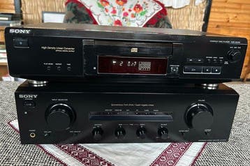 Sony - TA-FE570 - CDP-XE330 Stereoset - Diverse modellen, Audio, Tv en Foto, Nieuw