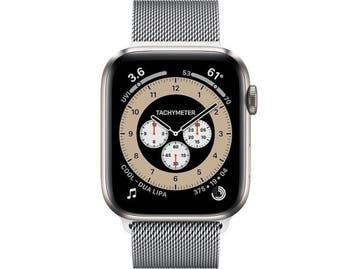 Apple Watch Series 6 - GPS + Cellular - 44mm Titanium -, Handtassen en Accessoires, Smartwatches, Verzenden, Zo goed als nieuw