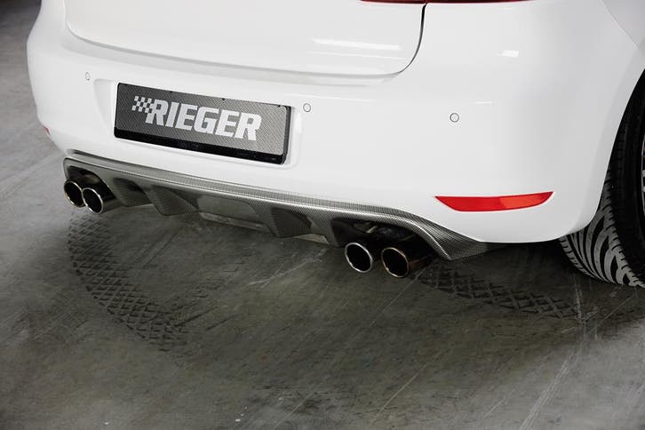 Rieger diffuser | geschikt voor VW Golf 6 VI 2008-2012 | ABS, Auto diversen, Tuning en Styling, Verzenden