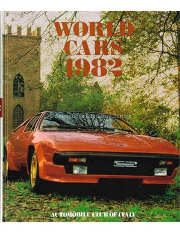 1982 WORLD CARS - AUTOMOBILE CLUB OF ITALY - BOEK, Ophalen of Verzenden