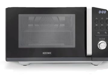Koenic -  Combi Microgolfoven (kmwc 2521 Db) - Zwart, Elektronische apparatuur, Verzenden, Hete lucht, Nieuw, 45 tot 60 cm