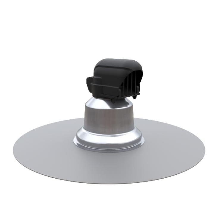 Ubbink Kabel- en Leidingdoorvoer - Geïsoleerd - Ø 55mm - PVC, Doe-het-zelf en Bouw, Ventilatie en Afzuiging, Nieuw, Verzenden