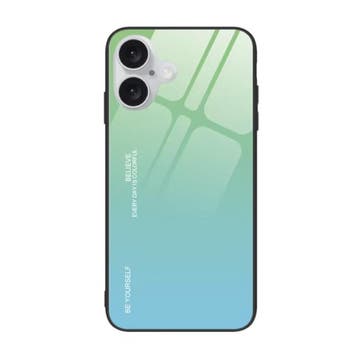 iPhone 13 Mini Hoesje Gradient - TPU en 9H Glas - Shockproof, Verzenden