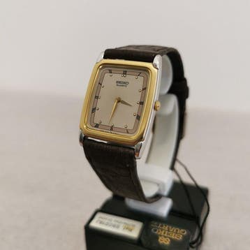 Seiko - Vintage NOS Tank two-color roman dial - Zonder, Bijoux, Sacs & Beauté