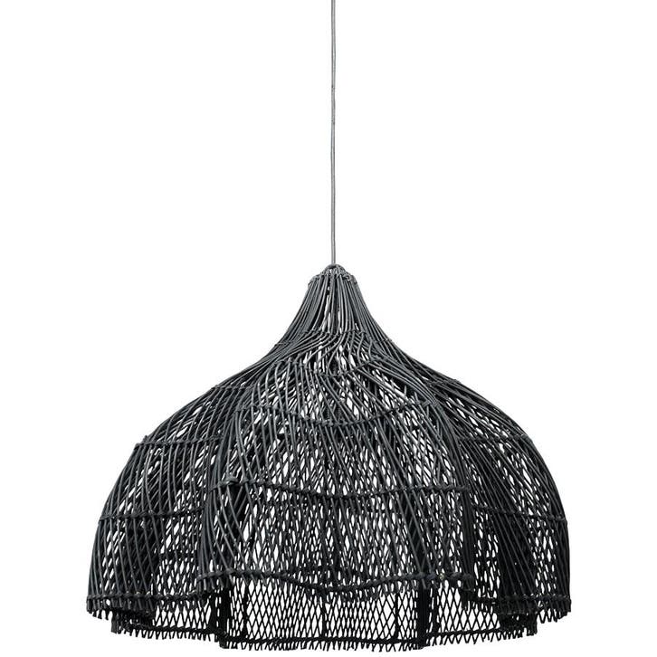 Bazar Bizar Whipped Hanglamp - Zwart - M - Nieuw in, Huis en Inrichting, Lampen | Hanglampen, Nieuw, Overige materialen, 50 tot 75 cm