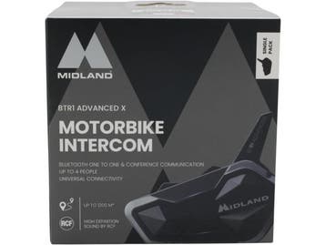 Veiling - Midland BTR1 Advanced X Intercom Single (Motor int, Nieuw
