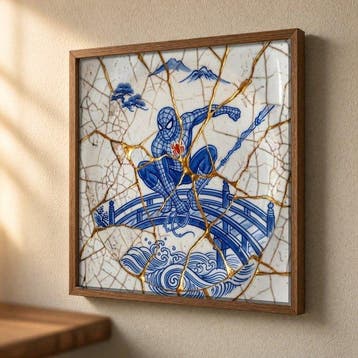 MEDSAN - Kintsugi Spider-Man () - UNIQUE WORK