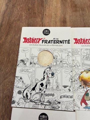 Frankrijk. 10 Euro 2015 Asterix (6 coins) (Zonder
