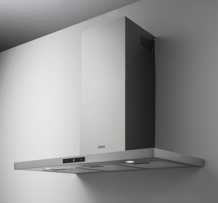 Wand Dampkap - 90 cm - A++ - 650 m³/h - CENDO KR5490EPDR, Elektronische apparatuur, Afzuigkappen, Vrijstaand, 800 m³ per uur of meer