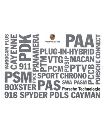 2017 PORSCHE TECHNOLOGIE BROCHURE NEDERLANDS, Ophalen of Verzenden, Nieuw