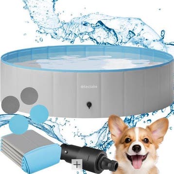 2dekans | tectake® Hondenzwembad - Hondenpool- Zwembad voor, Ophalen of Verzenden, Nieuw