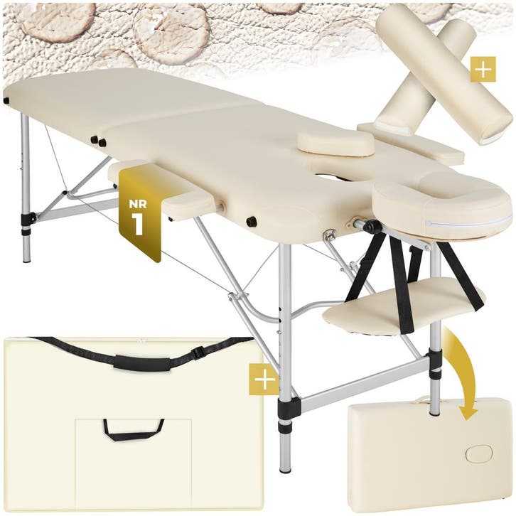 Massagetafel-set 2 zones met vulling, Sport en Fitness, Massageproducten, Verzenden
