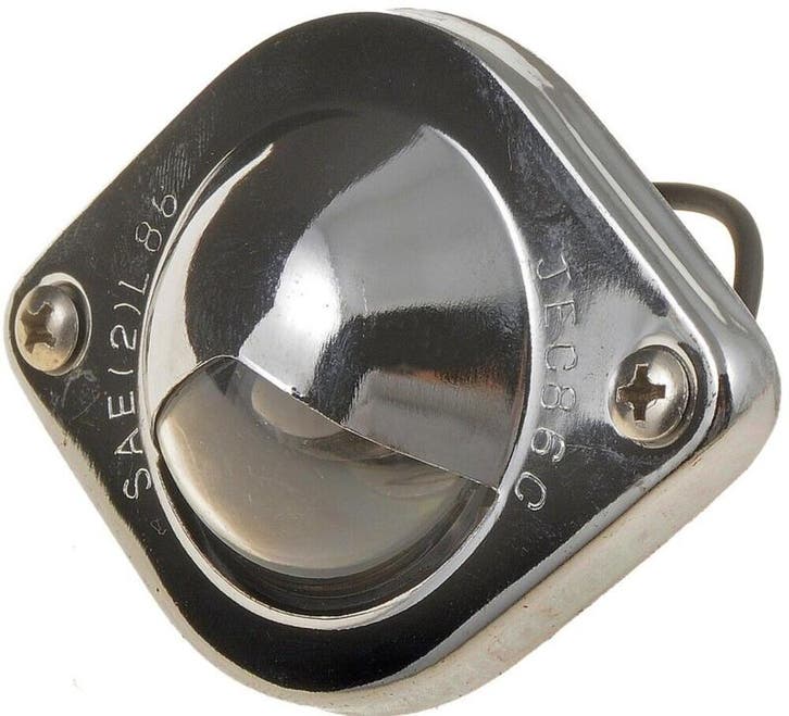 License Plate Light Assembly, Clear Bulb, Chevy, GMC, Each, Autos : Pièces & Accessoires, Autres pièces automobiles, Enlèvement ou Envoi