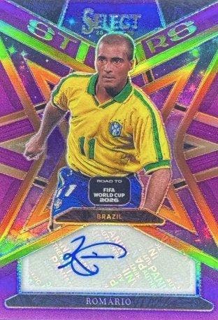 2025 Panini Prizm Romario #ST-R - Autograph - 1 Card -, Verzamelen, Nieuw