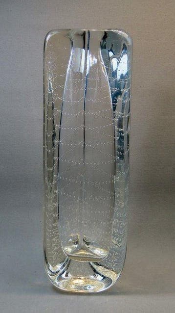 Glasfabriek Leerdam - Floris Meydam - Vase - Verre -, Antiek en Kunst