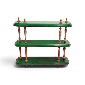 Plank - Drie niveaus - Brons, Marmer - Marmeren planken